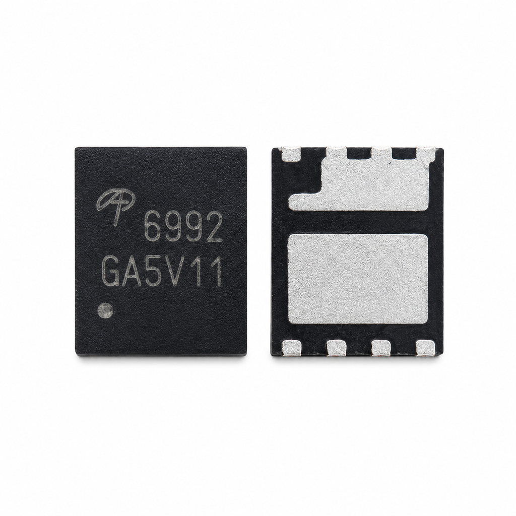 AON6992 30V Dual Asymmetric N-Channel MOSFET DFN5x6D-8L