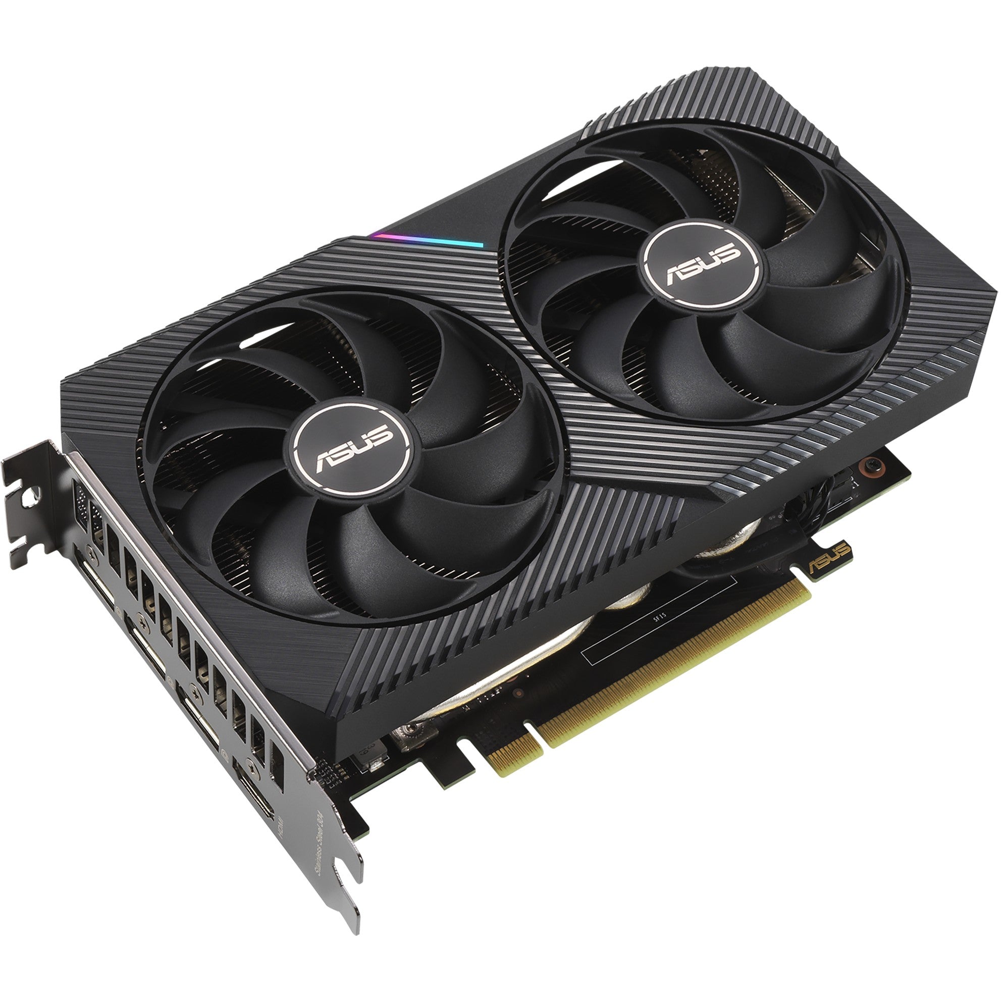 ASUS Dual -RTX3060-O12G-V2 NVIDIA GeForce RTX 3060 12 GB GDDR6 - (К) - 90YV0GB2-M0NA10 (8 дни доставкa)