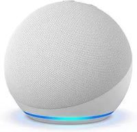 Преносима смарт тонколона Amazon Echo Dot 5, Гласов асистент, Alexa, Бяла - AMAZON-ECHO-DOT5-WH thumbnail 1