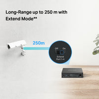 6-портов настолен комутатор Mercusys MS106LP 10/100 Mbps със 4 PoE+ порта thumbnail 7