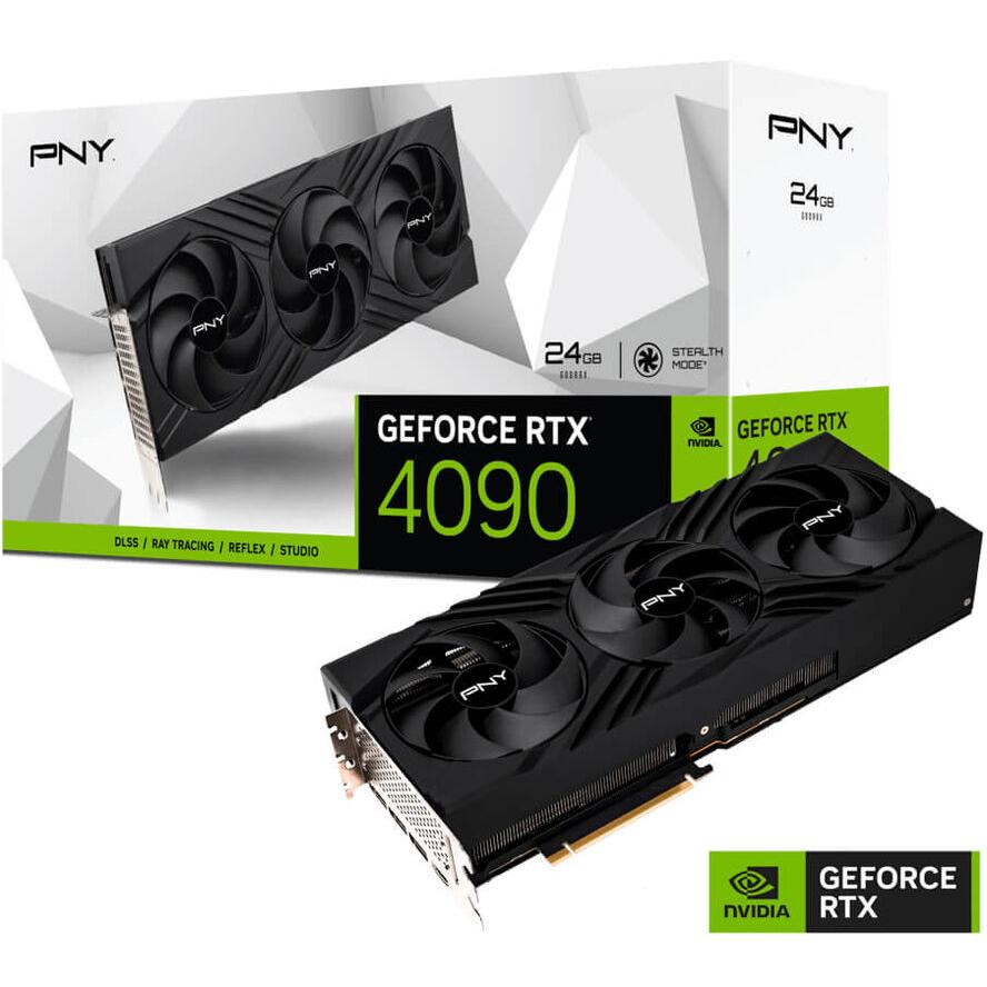 PNY RTX4080 VERTO Triple Fan 16GB GDDR6X HDMI 3xDP - (A) - VCG408016TFXPB1 (8 дни доставкa)