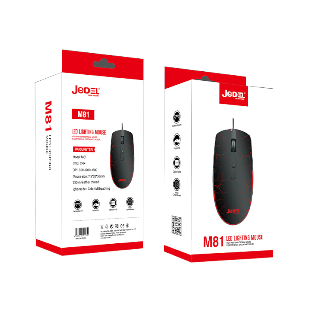 Оптична мишка Jedel Game mouse M81 / USB