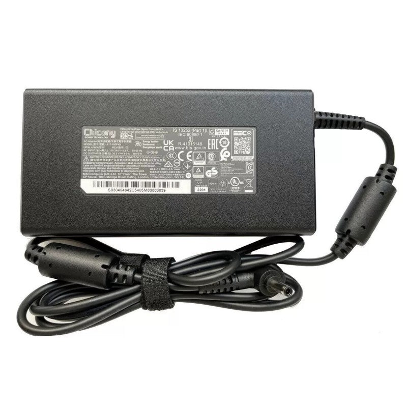 Оригинално Зарядно за лаптоп MSI 20V / 9A / 180W (4.5x3.0x0.7)