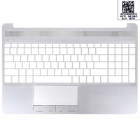 Горен Корпус за HP Pavilion 15-DW 15S-DU 15S-DY 250 G8 - Сребрист, Без Тъчпад thumbnail 1