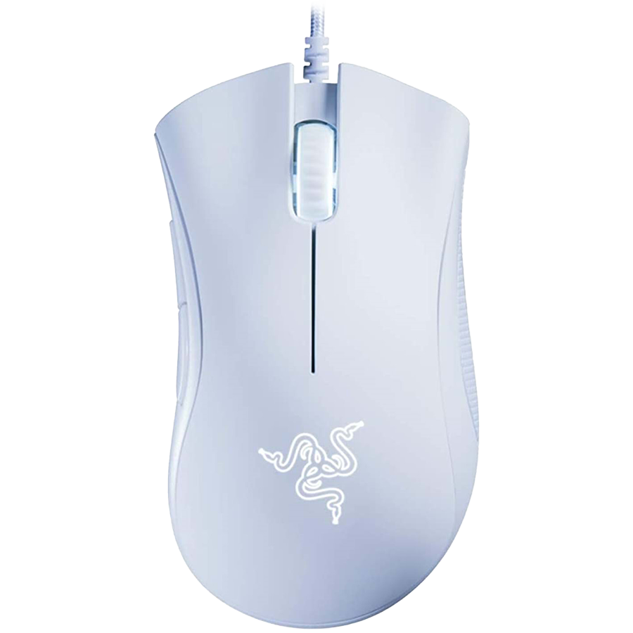 Razer DeathAdder Essential White Edition, Gaming Mouse, True 6 400 DPI optical sensor - RZ01-03850200-R3M1