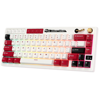 ROYAL KLUDGE RK M65 Famicom Gaming Keyboard Cream switch - RK-M65-FAMICM-CRMSW-US thumbnail 2