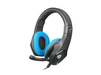 Fury Gaming Headset Phantom Black-Blue - NFU-1679 thumbnail 1
