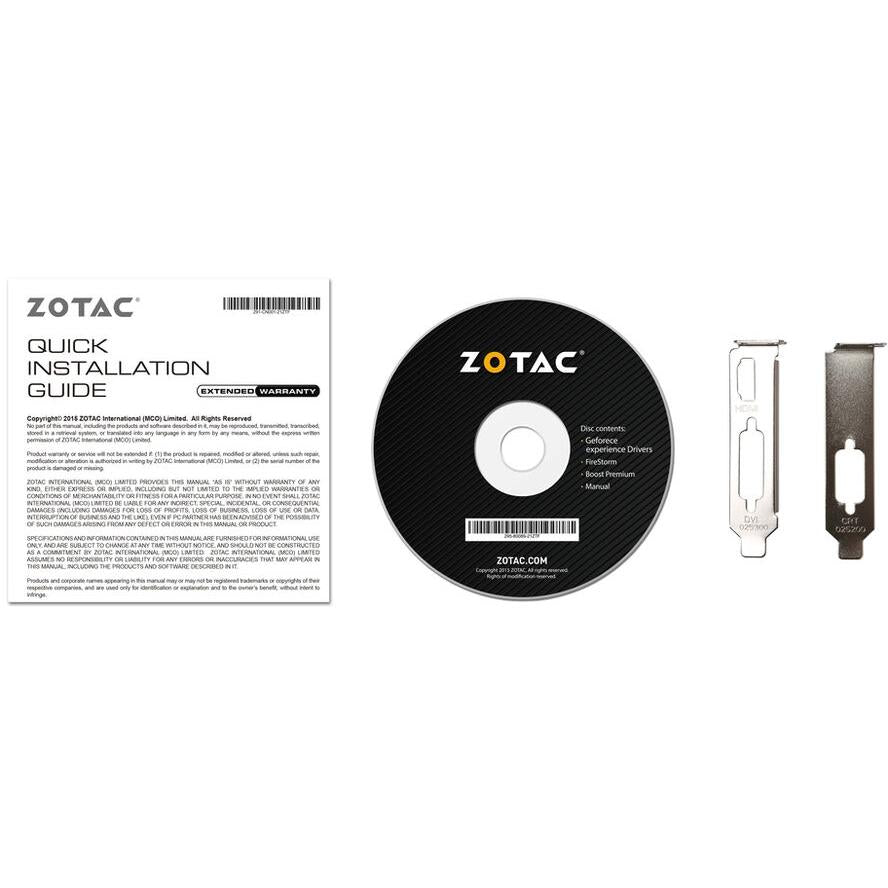 Zotac GT 710 2GB DDR3 DVI HDMI - (A) - ZT-71310-10L (8 дни доставкa)