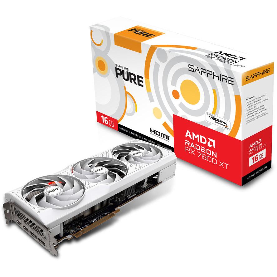 Sapphire Radeon RX7800XT Gaming OC 16GB GDDR6 HDMI DP - (A) - 11330-03-20G