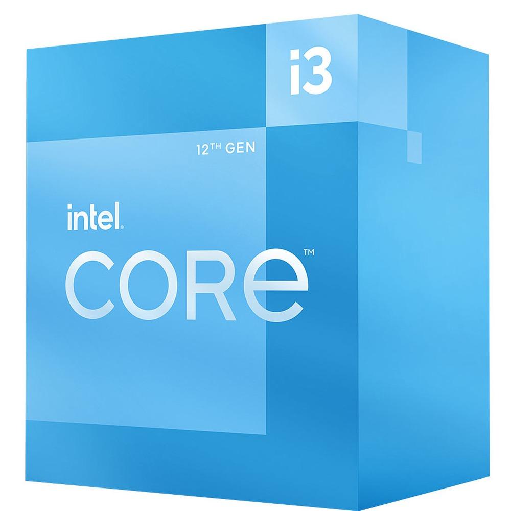 Процесор Intel Alder Lake Core i3-12100, 4 Cores, 8 Threads (3.3GHz Up to 4.3GHz, 12MB, LGA1700), 60W, BOX - INTEL-I3-12100-BOX