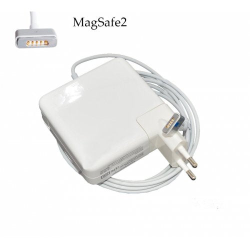 Зарядно за лаптоп (Laptop AC Adapter) Apple - MagSafe2 20V / 4.25A / 85W Шуко - Заместител / Replacement Високо Качество A+