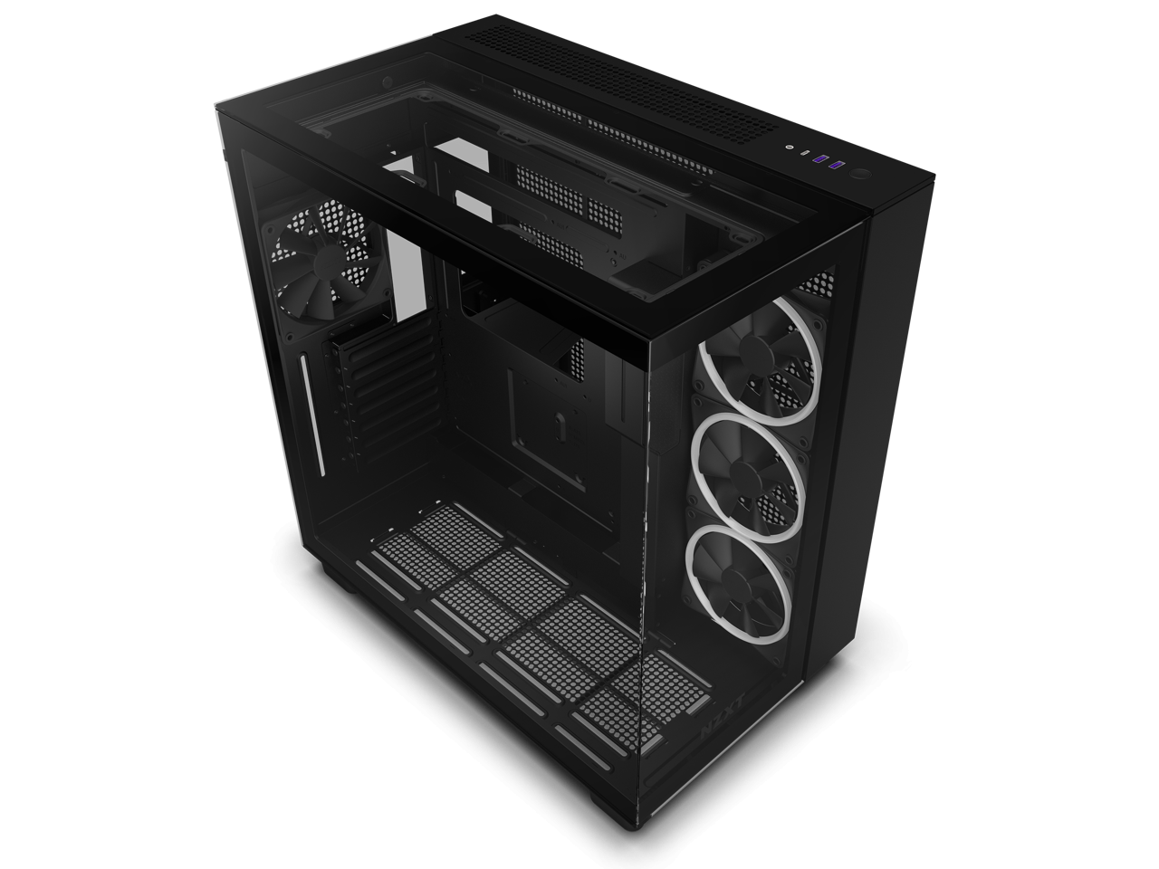 Кутия за компютър NZXT H9 Elite Matte Black