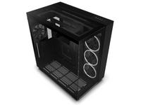 Кутия за компютър NZXT H9 Elite Matte Black - Middle Tower - NZXT-CASE-H91EB-01 thumbnail 10