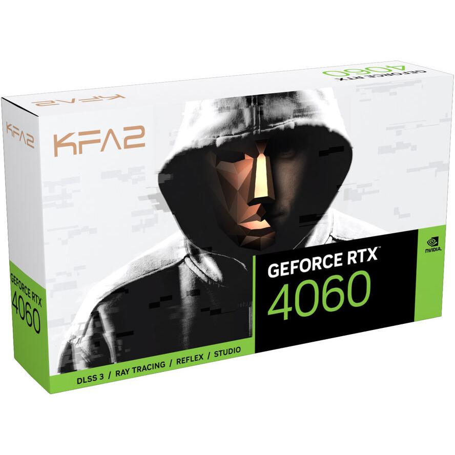 KFA2 RTX4060 EX OC White 8GB GDDR6 HDMI 3xDP - (A) - 46NSL8MD8NWK (8 дни доставкa)