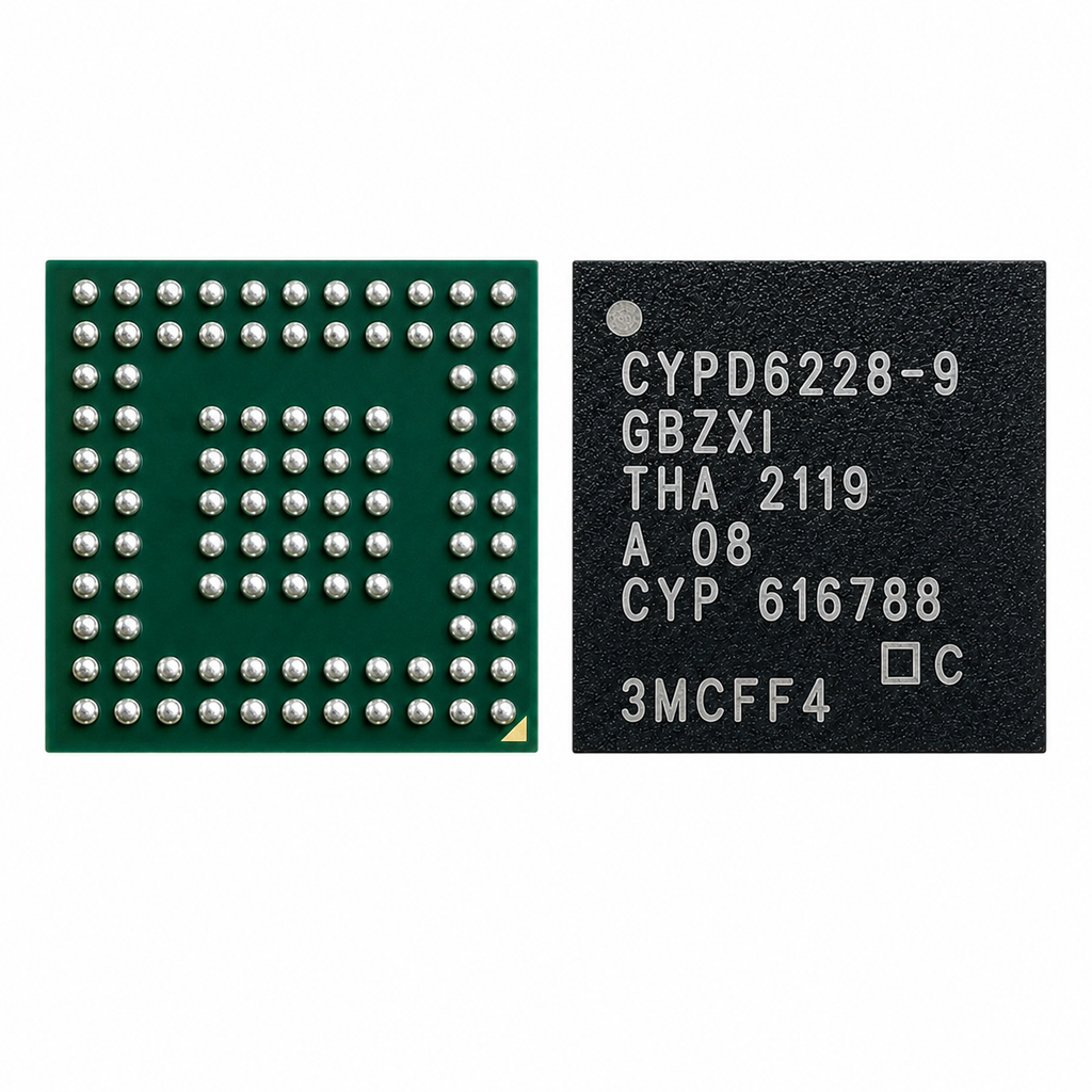 CYPD6227-96BZXI / CYPD6228-96BZXI / CYPD5225-96BZXI / CYPD5235-96BZXI Dual-Port USB Type-C® & USB Power Delivery 3.0 Controller BGA-96