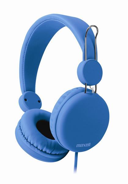 Слушалки с микрофон MAXELL HP SPECTRUM, SMS-10S , Син - ML-AH-HP-SPEC-BLUE