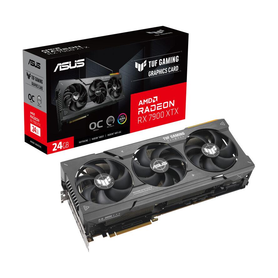 ASUS TUF-RX7900XTX-O24G-GAMING 24GB GDDR6 HDMI DP - (A) - 90YV0IG0-M0NA00