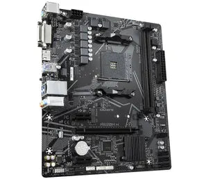 Дънна платка GIGABYTE A520M-H, Socket AM4, mATX, 2xDDR4, M.2 NVMe - GA-MB-A520M-H