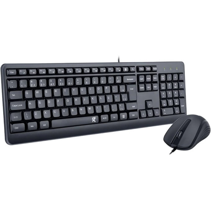 Комплект клавиатура и мишка Redragon BS-7092, БДС кирилизация, 1000dpi, USB, черни