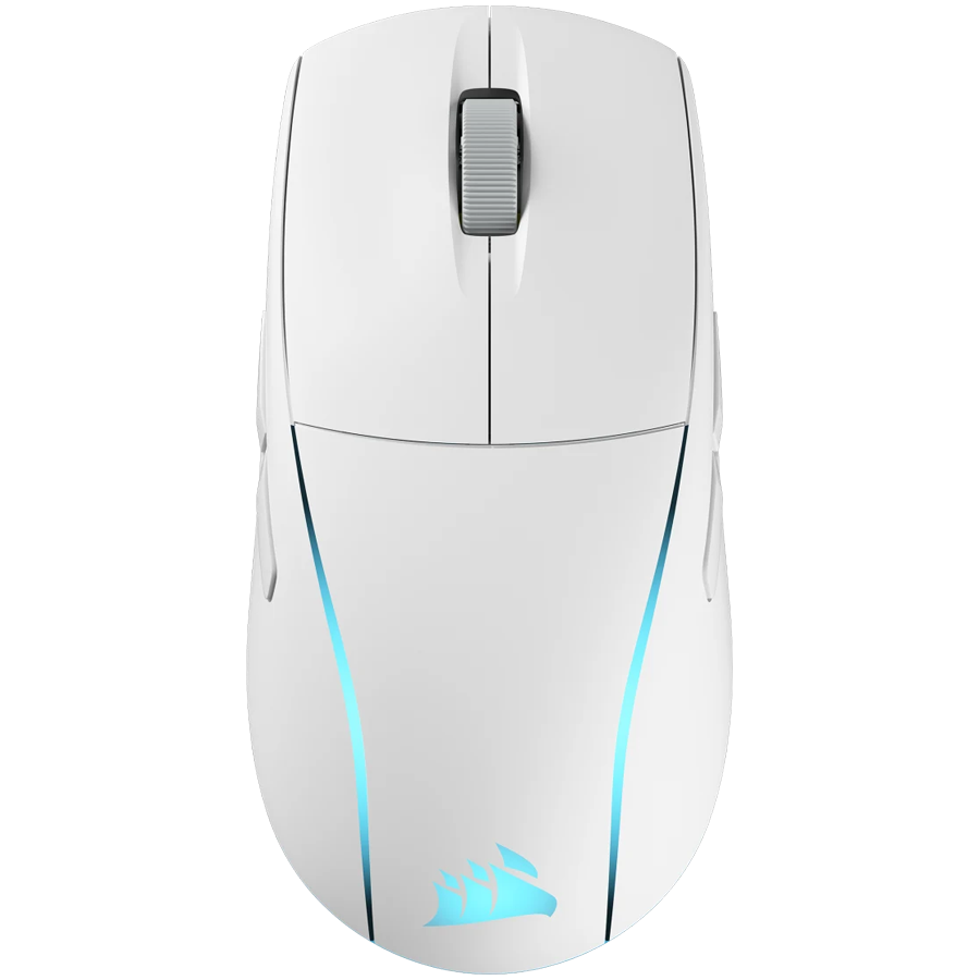 CORSAIR M75 WIRELESS Lightweight RGB Gaming Mouse, White (EU) - CH-931D011-EU