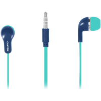 CANYON Stereo Earphones with inline microphone, Green+Blue - CNS-CEPM02GBL thumbnail 1