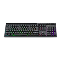 Marvo геймърска клавиатура Gaming Keyboard 104 keys - Soldat S40 K603 - Silent, RGB (MARVO-K603) thumbnail 2