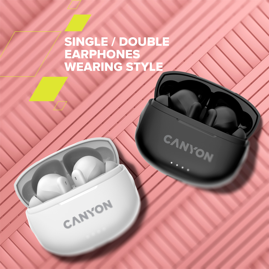 CANYON TWS-8, Bluetooth headset, with microphone