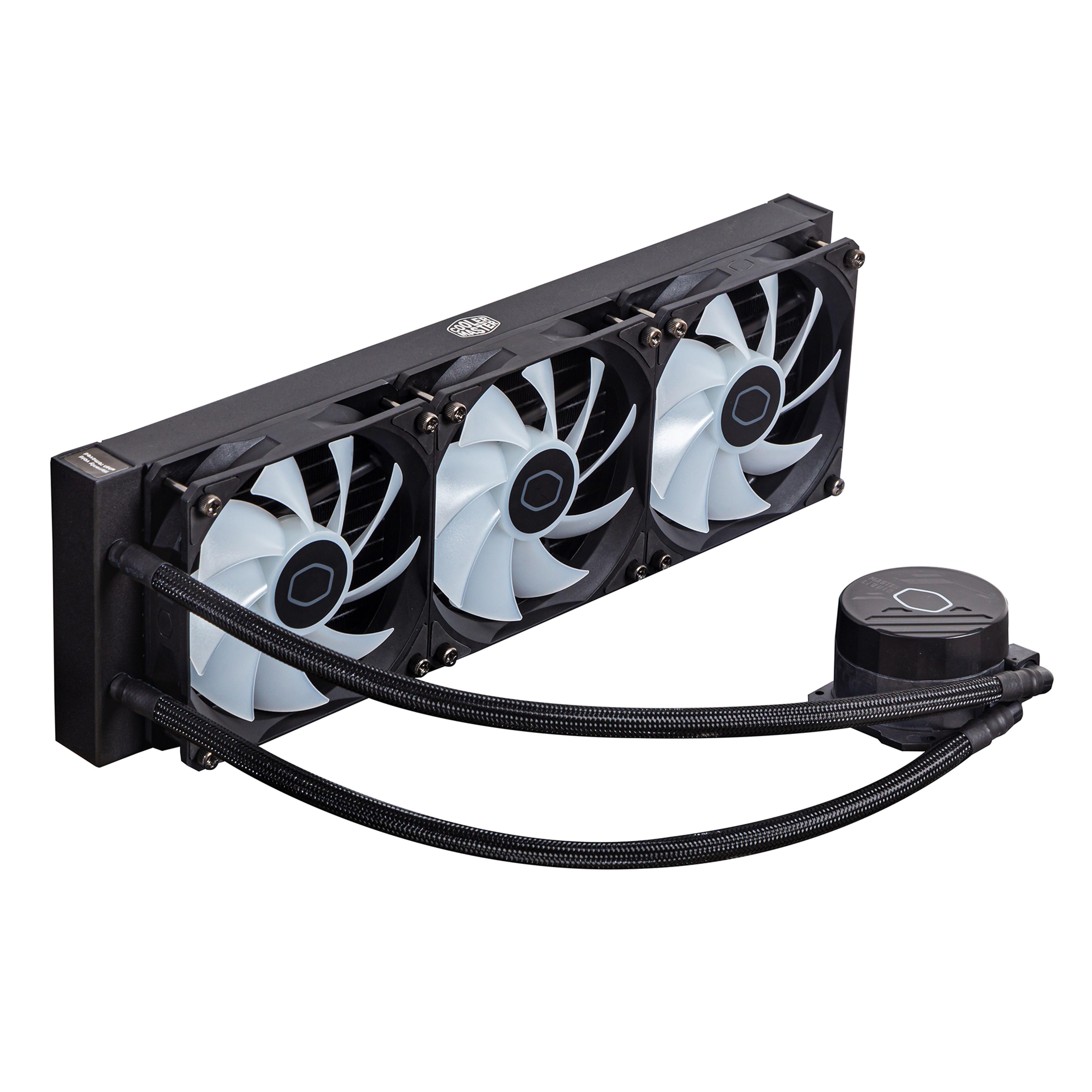 Охлаждаща система Cooler Master ML360L Core ARGB Black - CM-FAN-MLW-D36M-A18PZ-R1