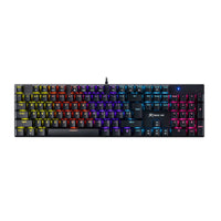 Xtrike ME геймърска механична клавиатура Gaming Mechanical keyboard 104 keys - GK-803 EN (English US) (XTRM-GK-803-EN-BK) thumbnail 2