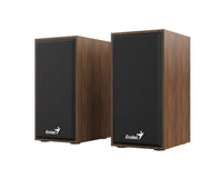 Genius тонколони 2.0 SP-HF180 6W, USB, Wood - GENIUS-SP-HF180-WOOD thumbnail 1