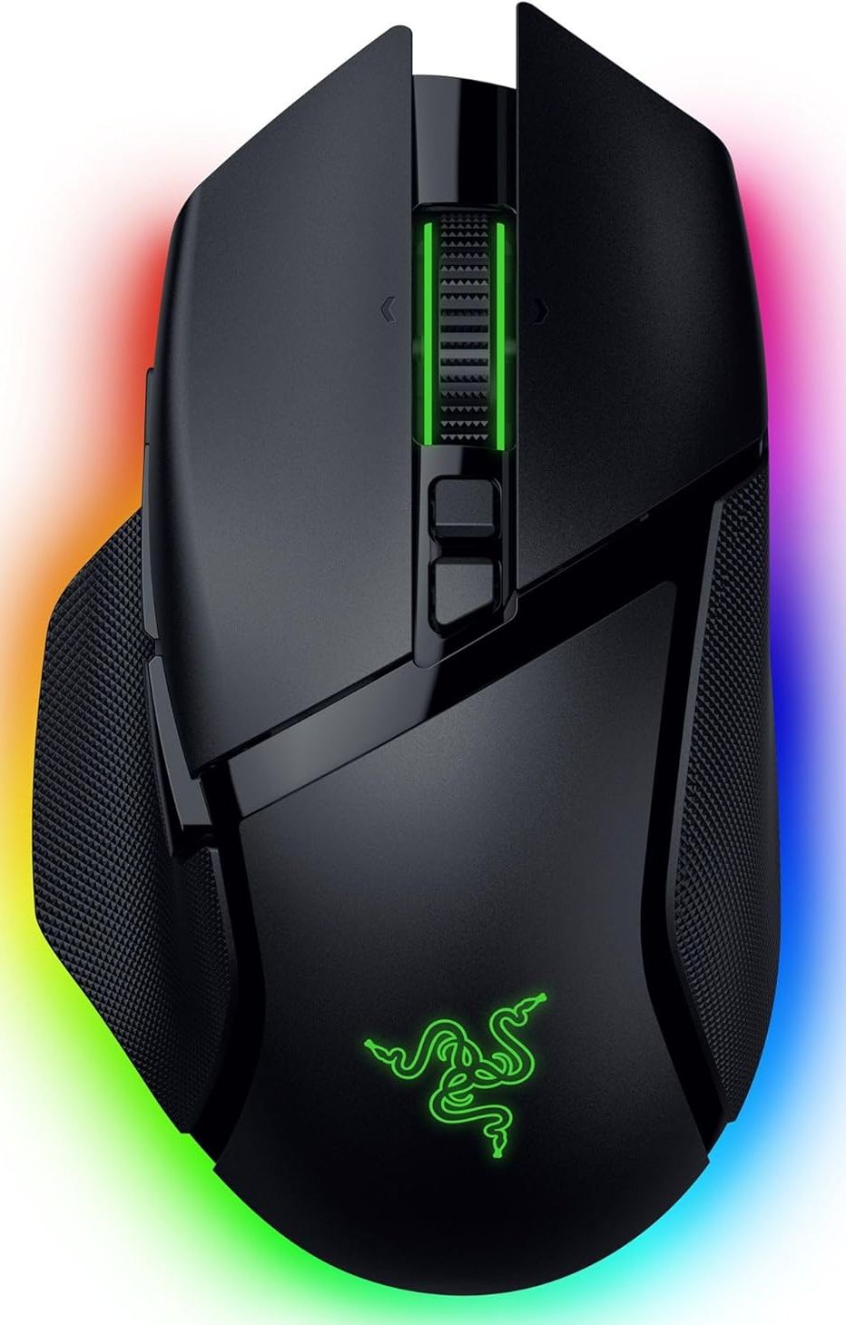 Razer Basilisk V3 Pro 35K, Gaming Mouse, Black, Razer HyperSpeed Wireless, Razer Chroma™ RGB - RZ01-05240100-R3G1