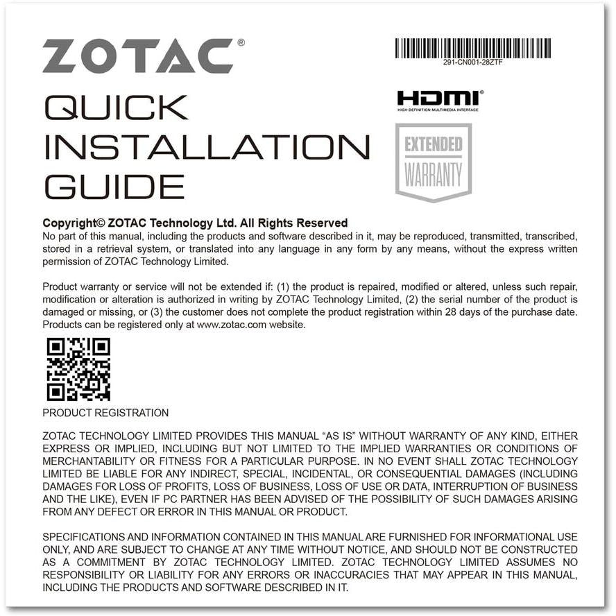 Zotac RTX 3050 AMP 8GB GDDR6 HDMI 3xDP - (A) - ZT-A30500F-10M (8 дни доставкa)