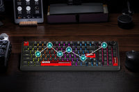 Marvo геймърска механична клавиатура Gaming Mechanical Keyboard Arma 98 KG937 - 1K, TNT Peach Switches [Linear], (English US) (MARVO-KG937) thumbnail 10
