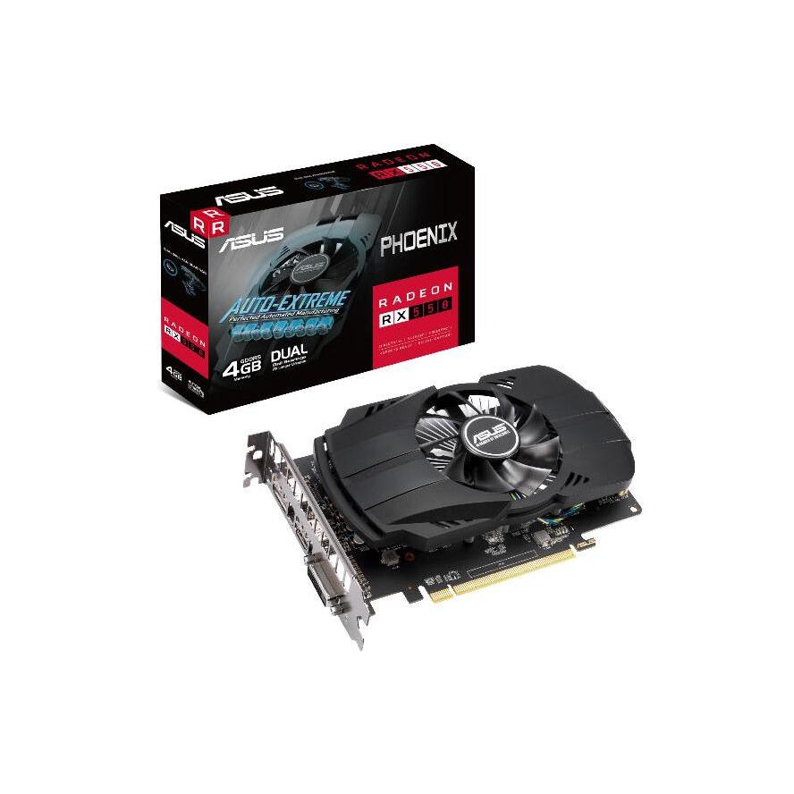 ASUS PH-RX550-4G-EVO 4GB GDDR5 HDMI DP DVI-D