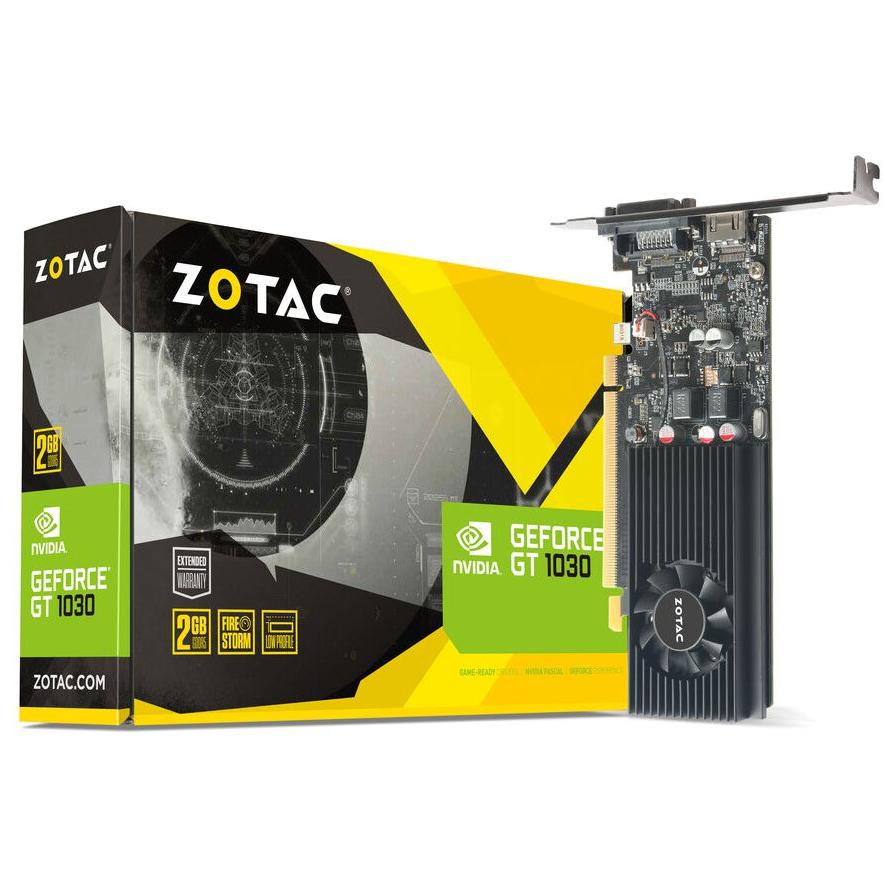 Zotac GT 1030 2GB PCI-E DVI HDMI - (A) - ZT-P10300A-10L (8 дни доставкa)