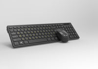 Makki БДС клавиатура и мишка Combo Keyboard and Mouse Wireless 2.4G BG low-profile chocolate - MAKKI-KB-KMX-C16 thumbnail 2
