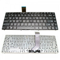 Клавиатура за лаптоп Asus A45A K45VM K45VS A85A Черна Без Рамка (Малък Ентър) / Black Without Frame US с Кирилица thumbnail 1