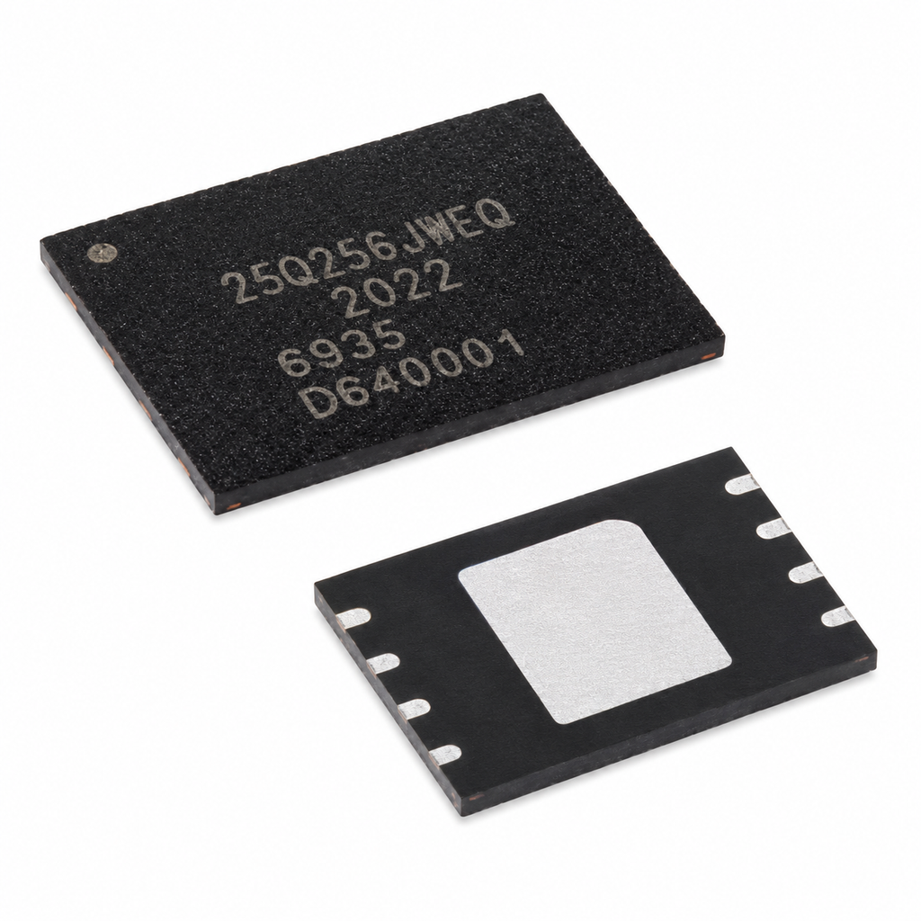 Биос чип W25Q256JWEIQ 256Mbit 32MB SPI NOR Flash BIOS IC Chip WSON-8