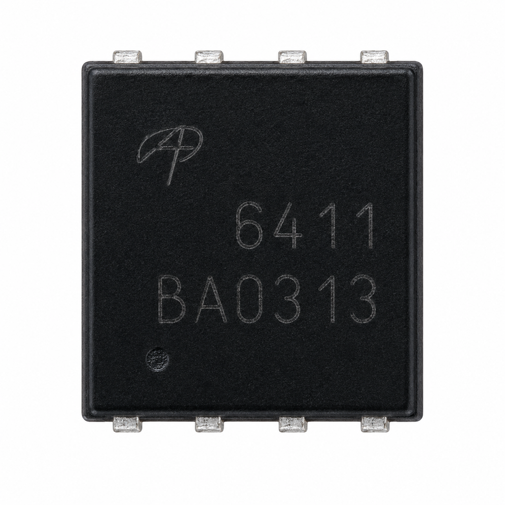 AON6411 30V P-Channel MOSFET DFN5x6-8L