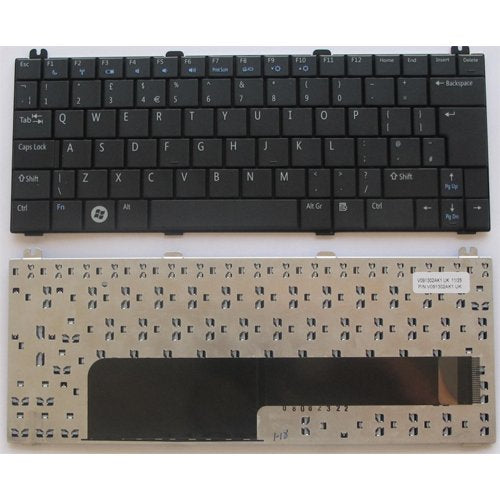 Клавиатура за лаптоп Dell Inspiron Mini 1210 (Mini 12 Series) US/UK с Кирилица