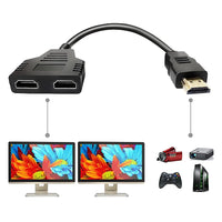 HDMI Сплитер 1 към 2 4К 1080p thumbnail 2