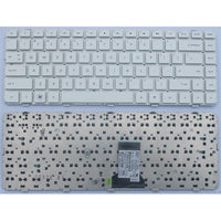 Клавиатура за лаптоп HP Pavilion DV5-2040 DM4-1000 Бяла Без рамка thumbnail 1
