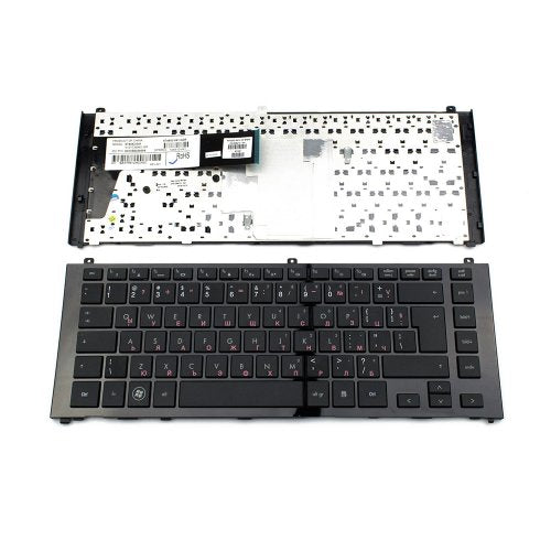 Клавиатура за лаптоп HP ProBook 4411S 4410s 4416s 4415s Black Frame Black / Черна с Черна Рамка с Кирилица