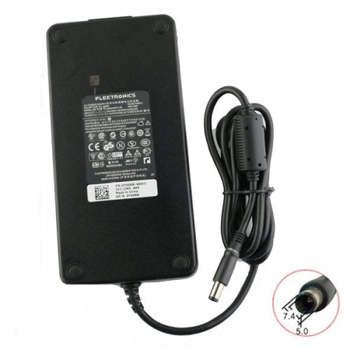 Оригинално Зарядно за лаптоп (Original Laptop Adapter) Dell - 19.5V / 12.3A / 240W - (7.5x0.7x5.0) + Захранващ Кабел