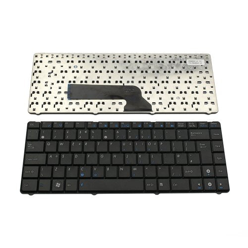 Клавиатура за лаптоп Asus K40 K40C K40IJ K40AD K40AN K40IN K40IP K40IE P30 P80 P81 Черна с Кирилица / Black