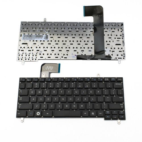 Клавиатура за лаптоп Samsung Mini Laptop N210 N220 Черна Без Рамка (Малък Ентър) с Кирилица / Black Without Frame US