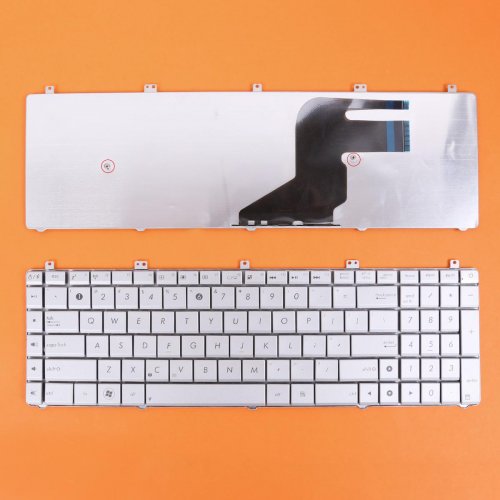 Клавиатура за лаптоп Asus N75 Silver US/UK