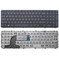Клавиатура за лаптоп HP 350 G1 355 G2 Черна с Черна Рамка / Black Frame Black US/UK thumbnail 1