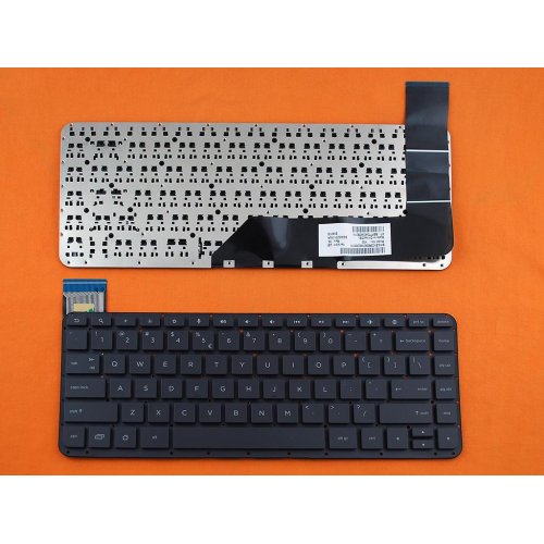 Клавиатура за лаптоп HP Pavilion 14-P Сива Без Рамка (Малък Ентър) / Gray Without Frame US С Кирилица