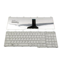 Клавиатура за лаптоп Toshiba Satellite C650 C655 C660 L650 L655 Бяла с Кирилица thumbnail 1